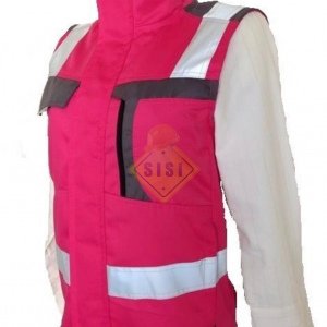 Chaleco tipo Brigadista Rosa G