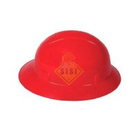 Casco De Seguridad Ala Ancha Jyrsa WW-2008 Rojo